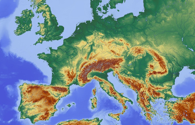 Zeměpis - Zeměmi Evropy (balíček 11 videí)
